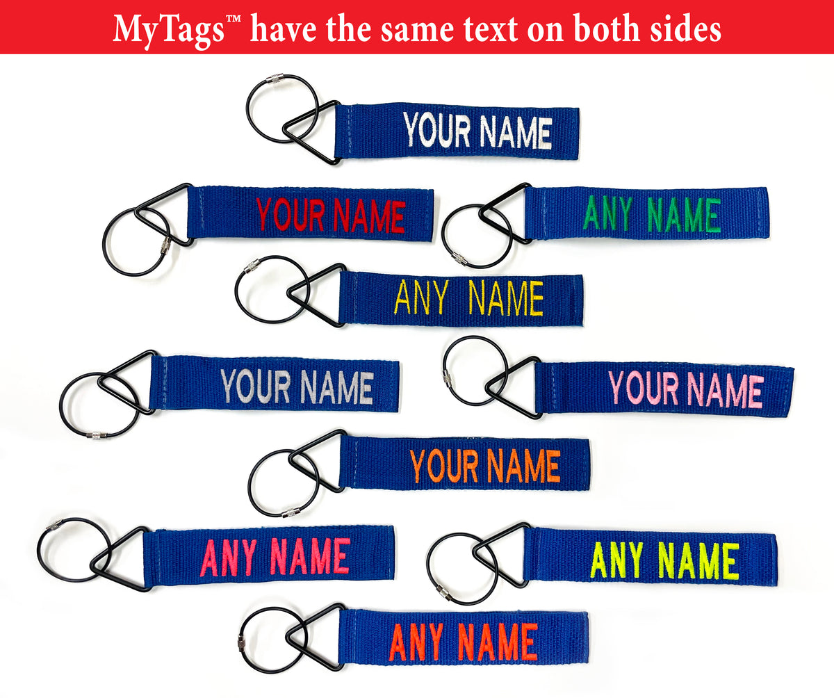 My Tags™ Blue Tags Tags For Bags