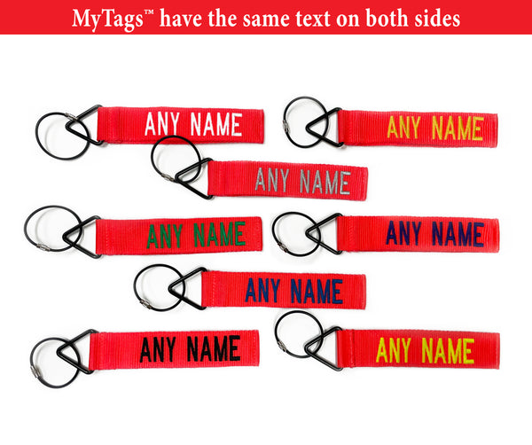 My Tags™ - Neon Orange Tags