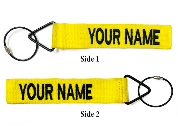 Split Text Tags - Yellow Tags